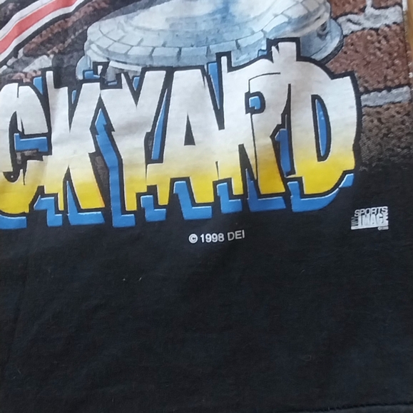 Vintage  nascar t shirt dale earnhardt brickyard the intimidator sz.L - Picture 6 of 9